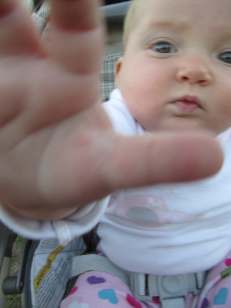 "Jeez, it's the Mamarazzi again!" 