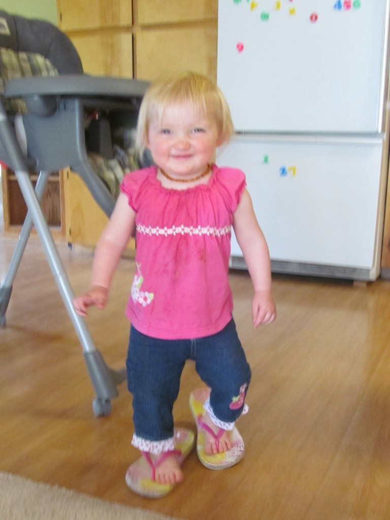 Cutest little shoe thief west of the Mississippi. 